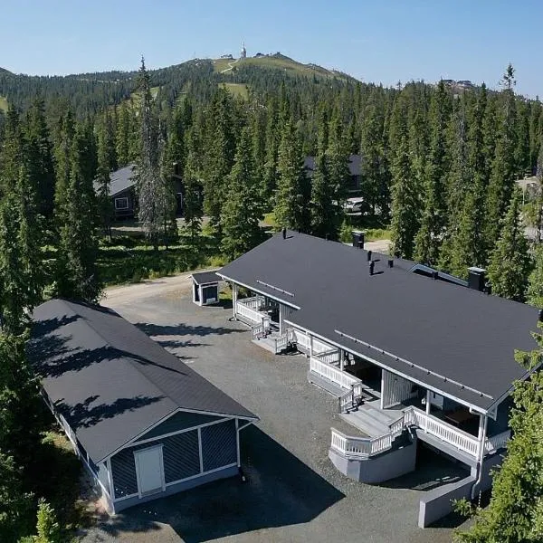 Ruka Snow&Sun 1 - Sauna, Takka, AC-Ilmastointi, Wifi, Sähköauton lataus, Autokatos，位于鲁卡的酒店