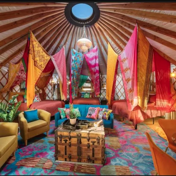 Mystical Moroccan Yurt - Unit #5，位于韦科的酒店