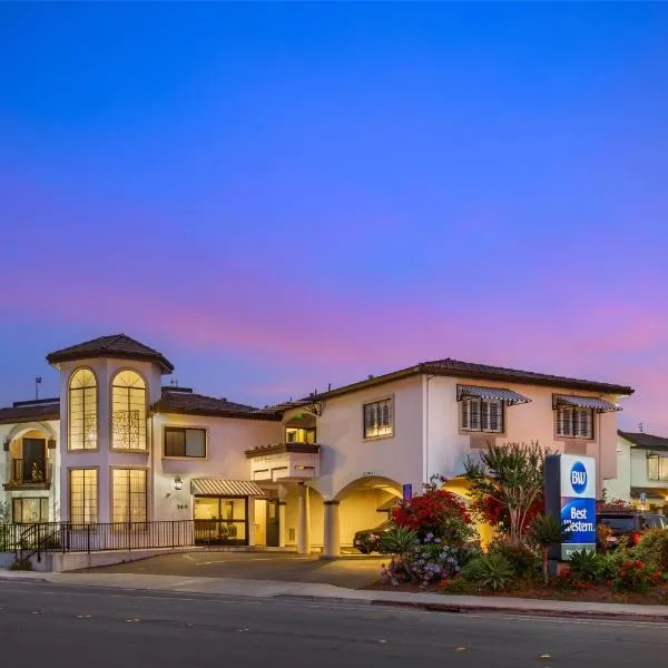 玫瑰园贝斯特韦斯特酒店，位于沃森维尔的酒店