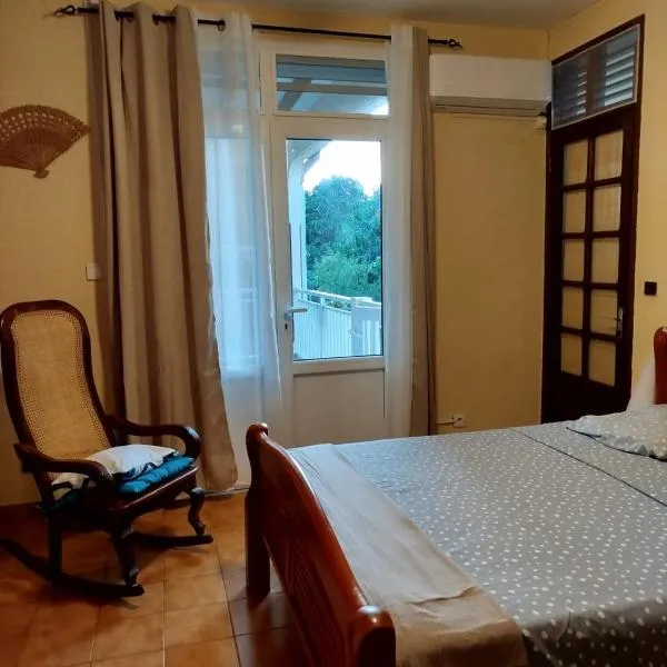 Chambres d'hôte Sud Basse-Terre，位于Gourbeyre的酒店