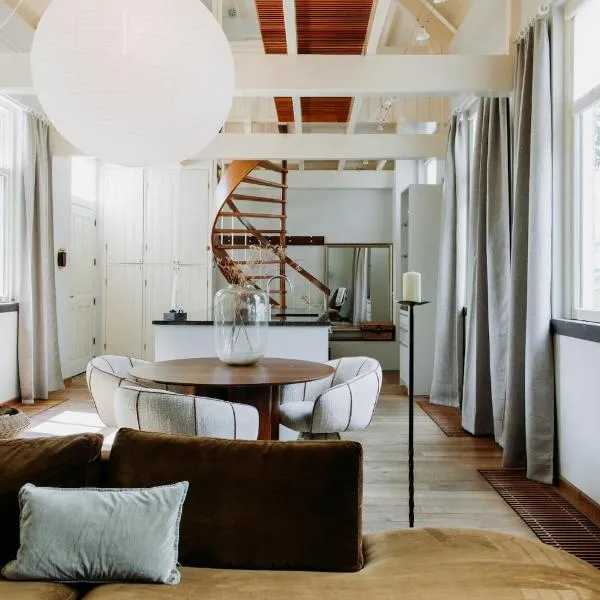 MUS - Design accommodation with hot tub，位于Horssen的酒店