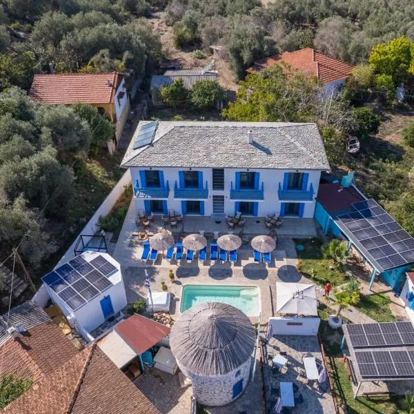 Katigiorgis Blue Hotel & Bungalow SPA Resort，位于Agios Georgios的酒店
