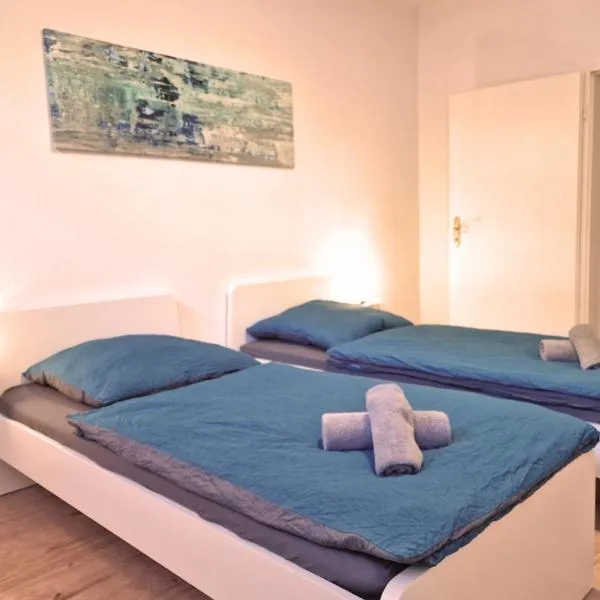 HappySide Travel&Work #1 o WLAN o 6 Einzelbetten，位于莱比锡的酒店