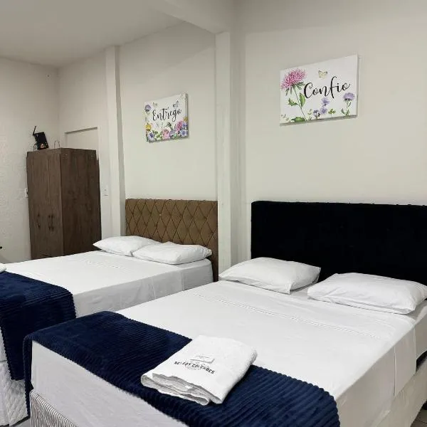 Estúdio Ventos e flores ate 07 pessoas no Centro，位于里约布兰科的酒店