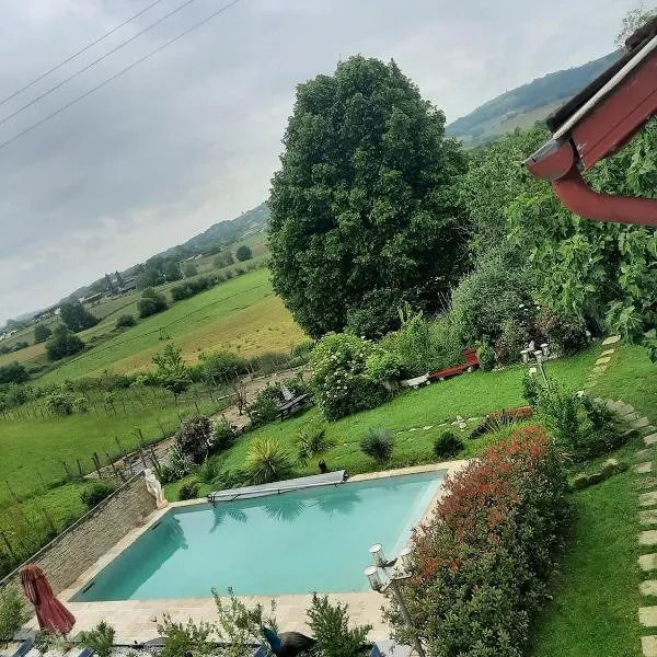Maison Elizondoa - chambres, restaurant et SPA，位于Masparraute的酒店