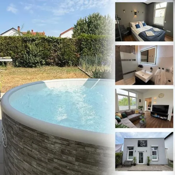 Kings und Queens - 2SZ - Whirlpool - Terrasse - Grill，位于Dudenhofen的酒店