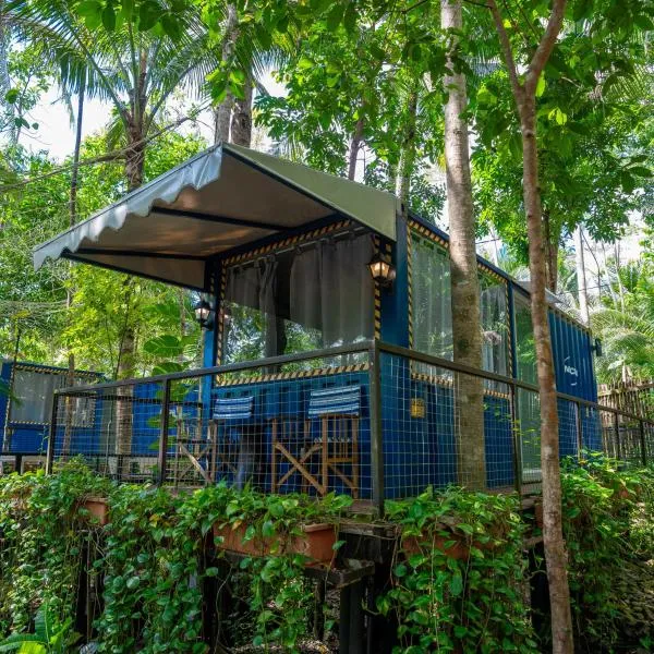 Hau Riverside Lodges Citumang，位于庞岸达兰的酒店