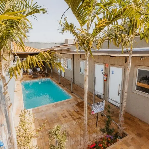 OLÍMPIA APARTS POUSADA apartamentos com cozinha e banheiro privativo PISCINA AQUECIDA，位于奥林匹亚的酒店