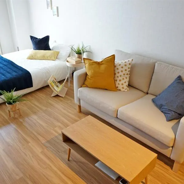 カジュアル Wi-Fi無料 駅徒歩1分 6人可能 ゆったり広々Casual 1min walk from station Wi-Fi free 6ppl can stay，位于名古屋的酒店