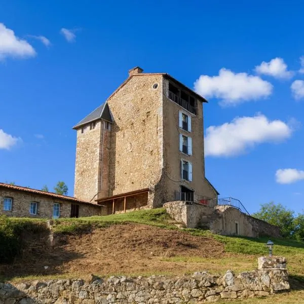 Château Montegut Hébergement atypique，位于Montégut的酒店