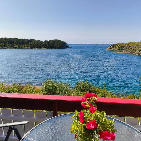Retreat Øklandsnes，位于Tjernagel的酒店