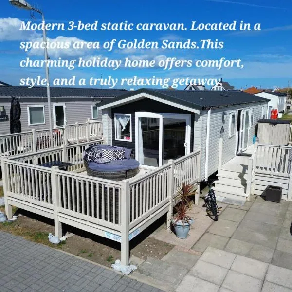 R&A Static Caravan Holidays, Towyn, North Wales，位于Kinmel Bay的酒店