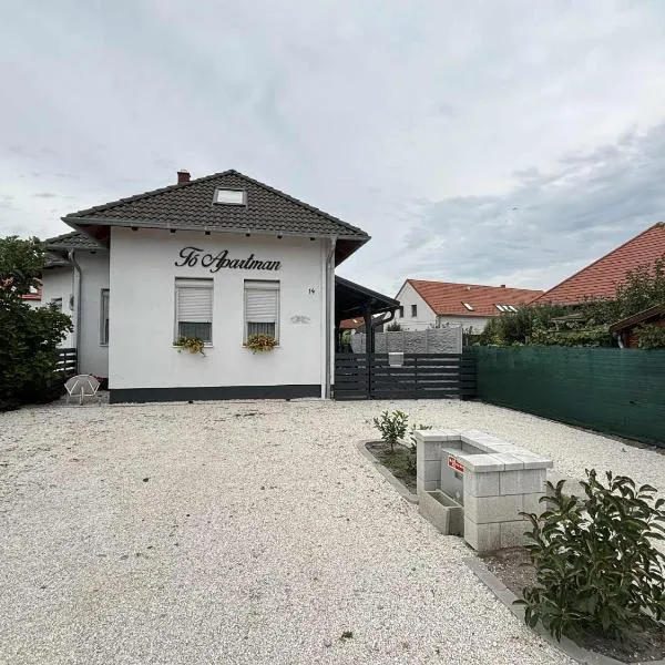 Tó Apartman，位于海吉克的酒店