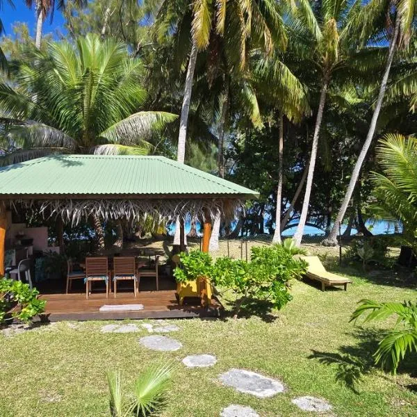Fare Moana - Lagoon Side and Serenity in Rangiroa，位于阿瓦托鲁的酒店