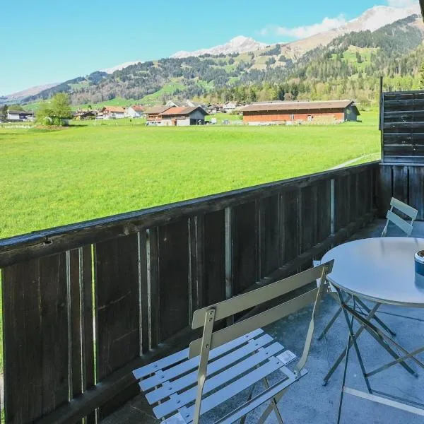 Ferienwohnung mit Balkon nahe Interlaken & Adelboden，位于弗鲁蒂根的酒店