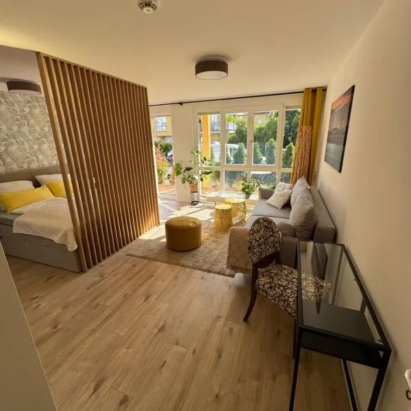 Gästeapartment am Agra Park，位于Oetzsch的酒店