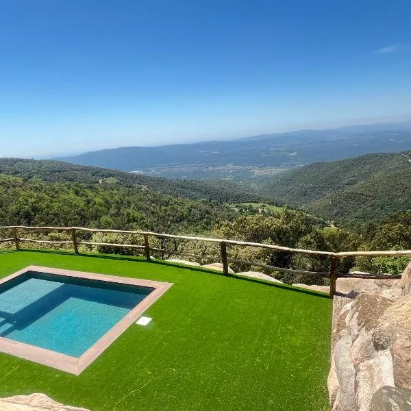 Roca negra Montseny，位于Fogars de Montclus的酒店