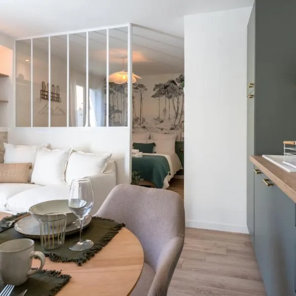 Slow studio, Les Clés de l'Espoir, proche Poitiers，位于Nieuil-lʼEspoir的酒店