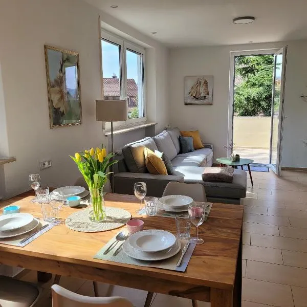 Ferienwohnung Ankerplatz Wangen，位于厄赫宁根的酒店