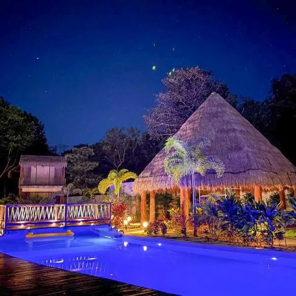 Nalhá Hotel Boutique y Villas，位于巴卡拉尔的酒店