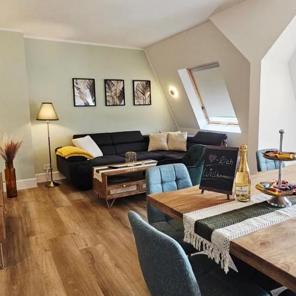 Lace Apartments Stilvoll in der Spitzenstadt Plauen，位于普劳恩的酒店