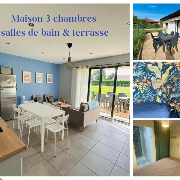 Chez M&S - Maison 3 chambres et 3 salles de bain，位于Bressolles的酒店