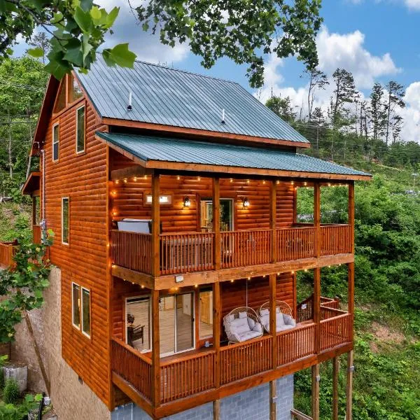 New Listing - Dollywood - HotTub - Arcade - Grill，位于赛维尔维尔的酒店