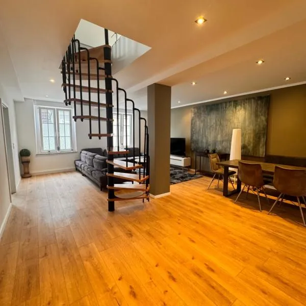 Rheinberg Alstadt Maisonettenwohnung，位于赖因贝格的酒店