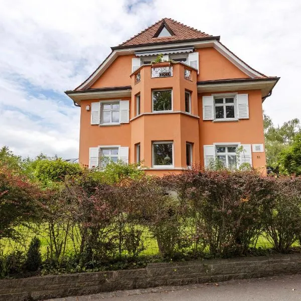 Rotes Haus über den Weinbergen，位于康斯坦茨的酒店