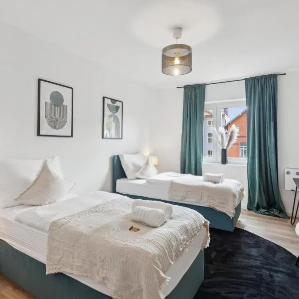 Aparties I Bielefeld mitte I voll ausgestattet I hochwertige Betten I Top Lage，位于比勒费尔德的酒店