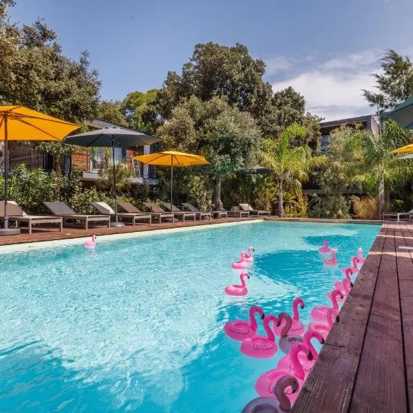 Le Lodge des Îles d'Or，位于耶尔的酒店