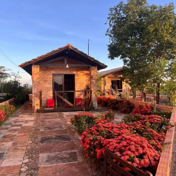 Chalet Flores Serra dos Matões 05 - Pedro II - PI，位于Pedro II的酒店