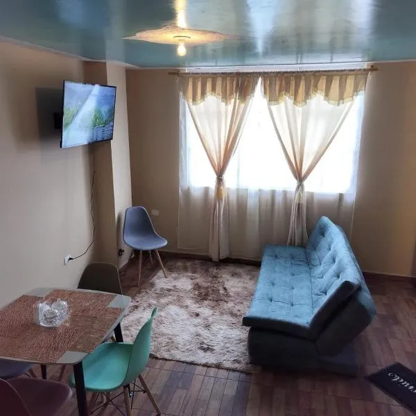 Family apartment with 2 bedrooms，位于里奥班巴的酒店
