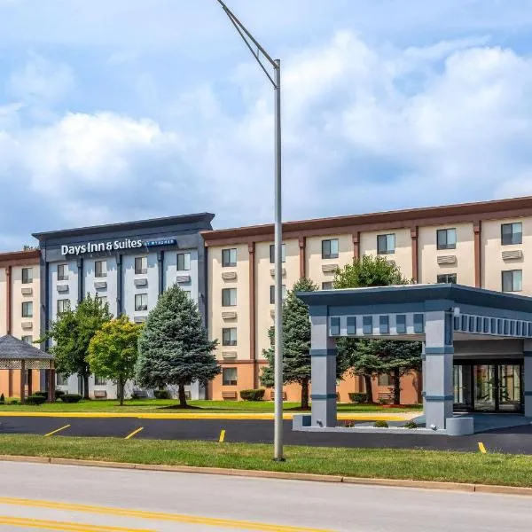 Days Inn and Suites by Wyndham Hammond, IN，位于哈蒙德的酒店