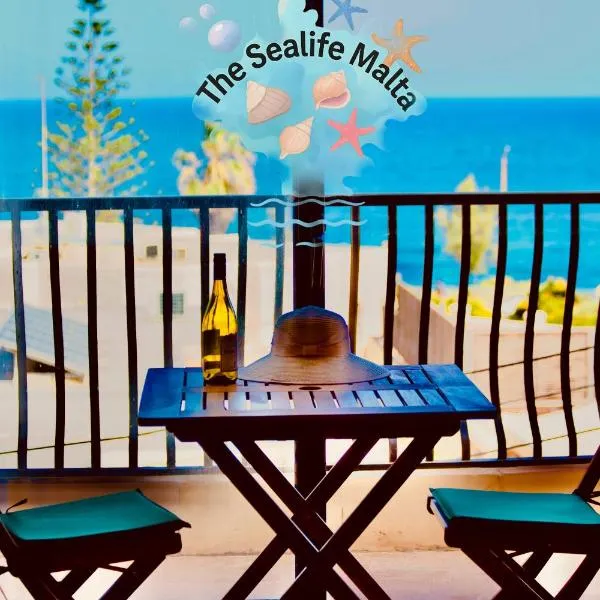 The Sealife Malta 2 BR Seaview Condo Marsaskala，位于马尔萨斯卡拉的酒店