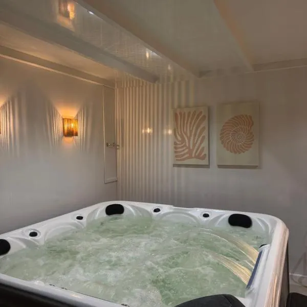 Wellness Studio Tiel met sauna en jacuzzi，位于蒂尔的酒店