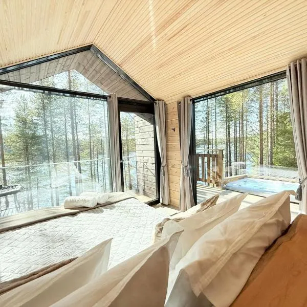 Hossaville Luxe West Lake Cabin，位于霍萨的酒店