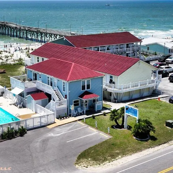 Ocean Crest Motel，位于橡树岛的酒店