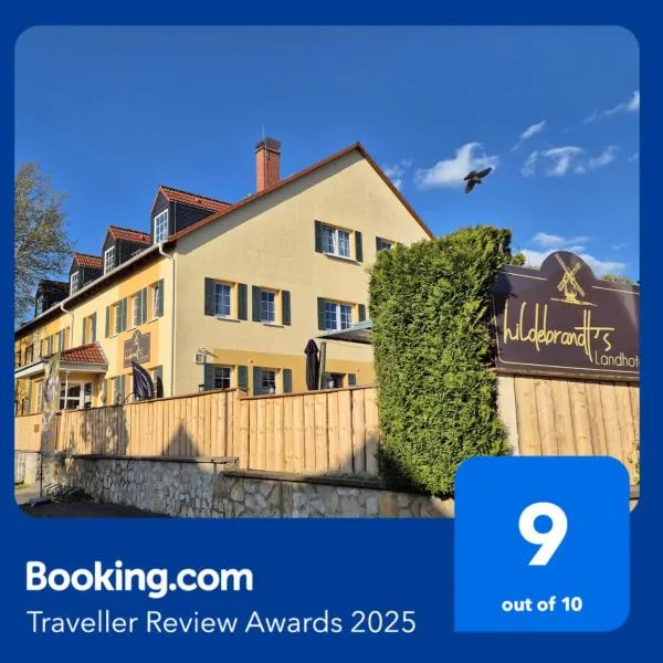 Hildebrandts Landhotel - bei Erfurt，位于爱尔福特的酒店