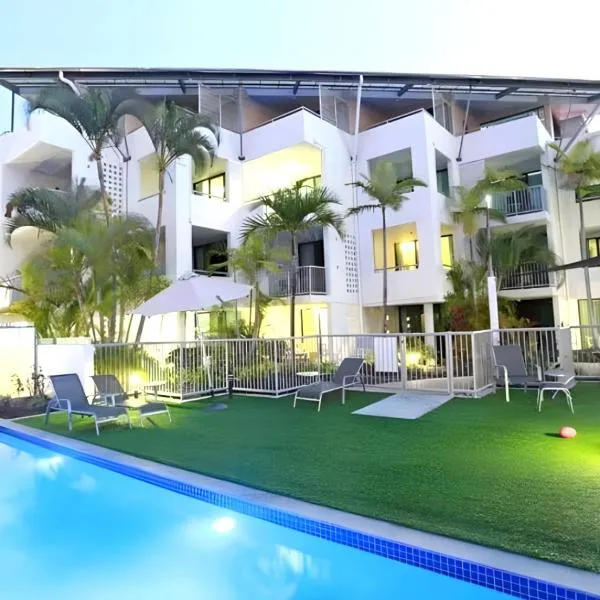 Mooloolaba Beach Club Paradise 2 Bedroom Apartment，位于穆卢拉巴的酒店
