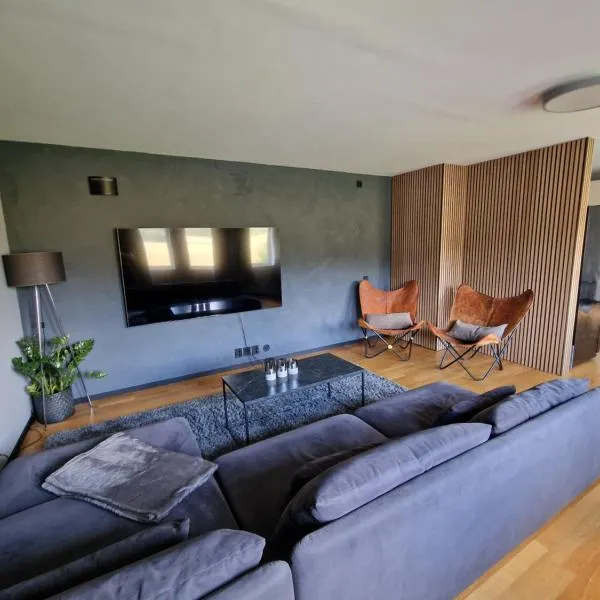 Cozy apartment close to Trondheim City，位于Melhus的酒店