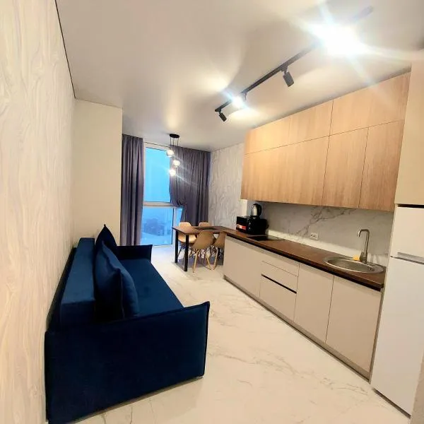 Однокімнатна квартира в ЖК Над бугом，位于赫梅利尼茨基的酒店