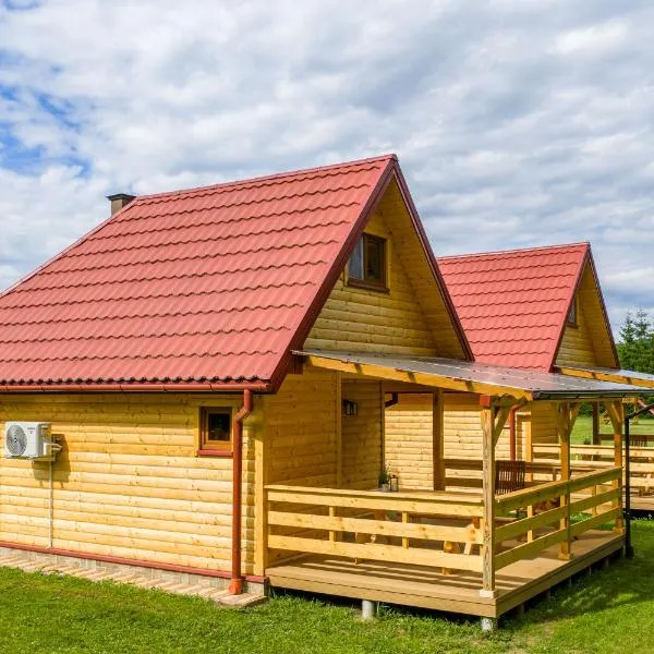 Przystanek Mrzygłód - domki z jacuzzi i sauną，位于Mrzygłód的酒店