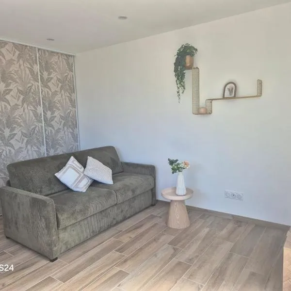 Appartement T2 avec jardin - Saint Maurice l'Exil，位于Saint-Maurice-lʼExil的酒店