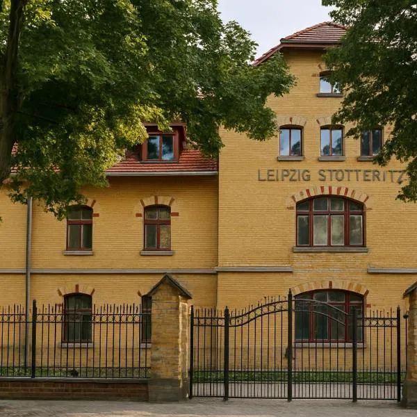 Ferienhaus Alter Bahnhof Stötteritz，位于莱比锡的酒店