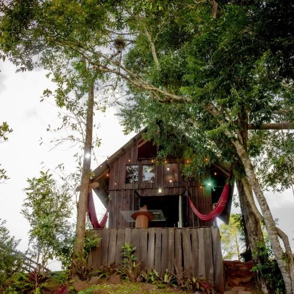 Chalé dos Alves，位于Morro Azul的酒店