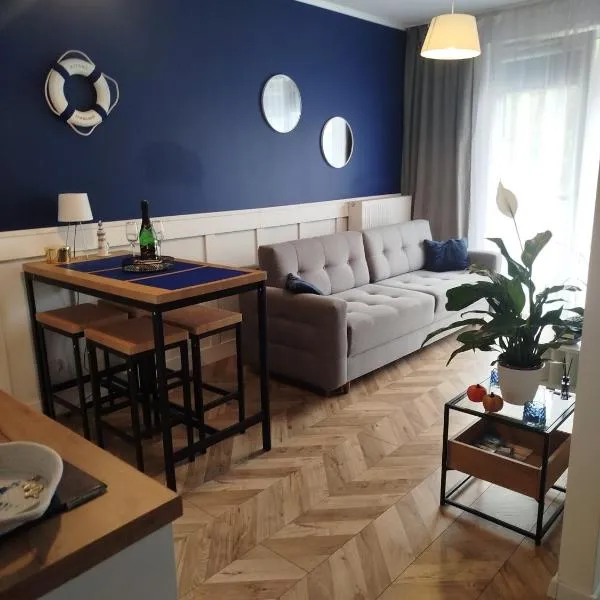 Trimare Blue Apartament Sztutowo，位于斯图托沃的酒店