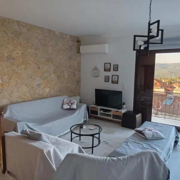 Avgerinos Ηome BREAKFAST BASKET COMPLIMENTARY，位于阿姆菲克利亚的酒店