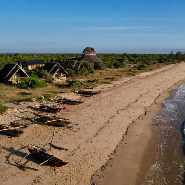 Saadani Beach Camp，位于Saadani的酒店