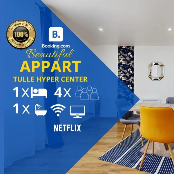 Cosy et Chic Centre Ville，位于图勒的酒店